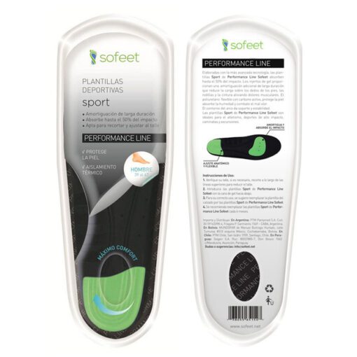 Plantilla Sport X Par Sofeet Mujer