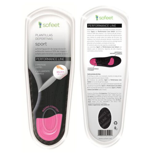Plantilla Sport X Par Sofeet Hombre