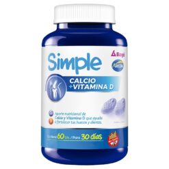 Bagó Simple Calcio + Vitamina D Pastillas De Goma X 60
