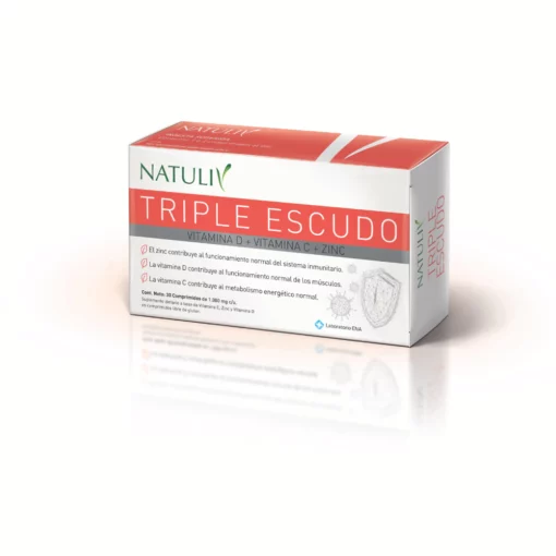 Natuliv Triple Escudo comp x 30