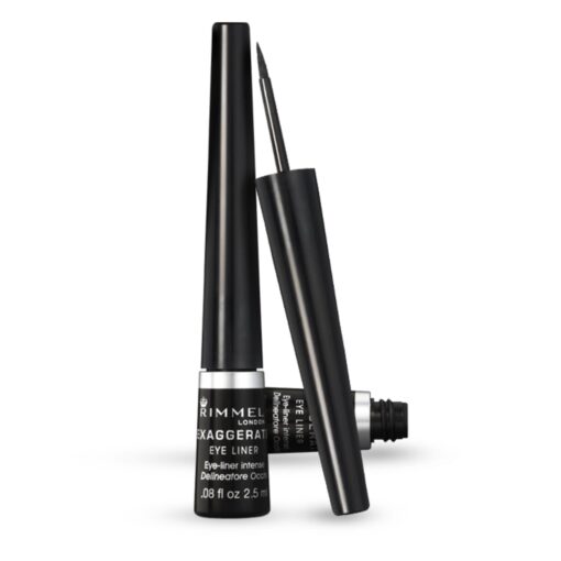 Rimmel Exaggerate Liq 001 Black Del