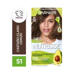 Nutrisse Cruelty Free 51 Castaño Claro Cenizo