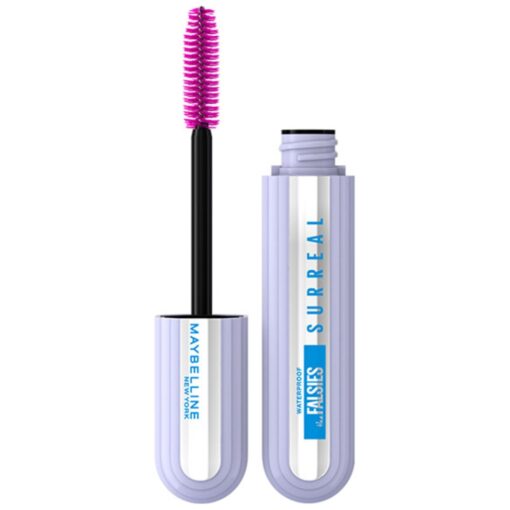 Maybelline Máscara De Pestañas Falsies Surreal Waterproof Black-A Prueba De Agua-