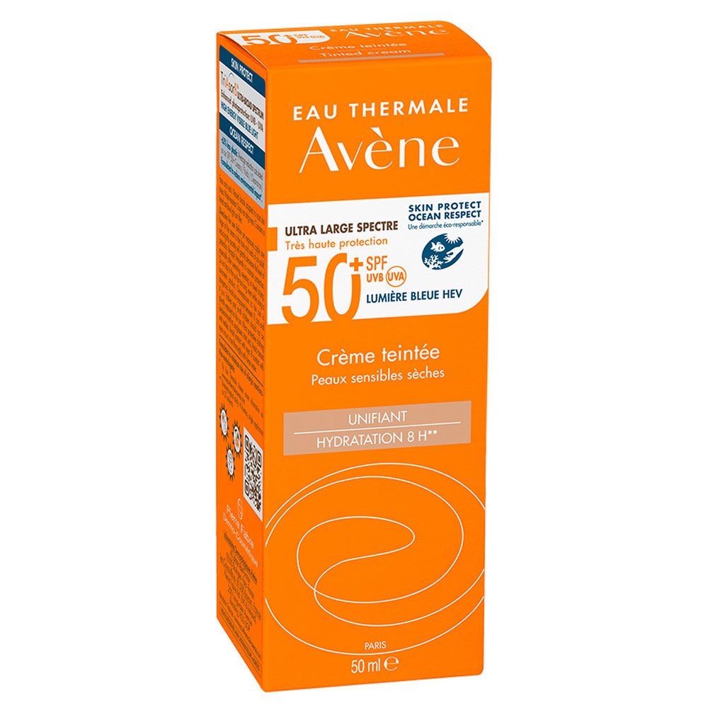 Avene Protector Solar Spf50+ Crema Con Color Para Pieles Secas X 50Ml - Imagen 2