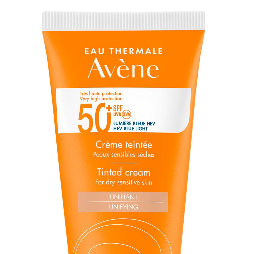 Avene Protector Solar Spf50+ Crema Con Color Para Pieles Secas X 50Ml - Imagen 4