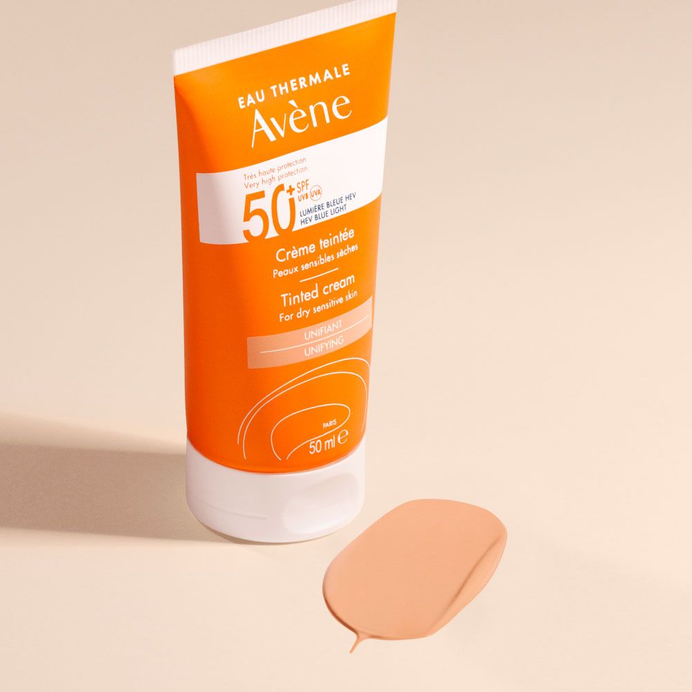 Avene Protector Solar Spf50+ Crema Con Color Para Pieles Secas X 50Ml - Imagen 7