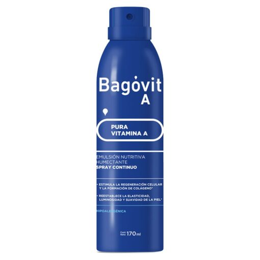 Bagovit A Emulsión Nutritiva Humectante Spray Continuo X 170ml