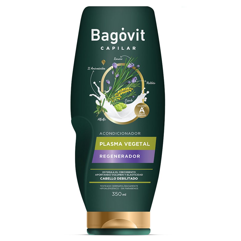 Bagovit Capilar Plasma Vegetal Acondicionador 350 Ml