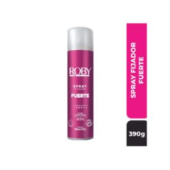 Roby Fijación Fuerte Fijador En Spray x 390 Ml