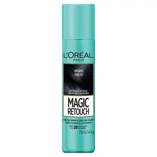L'Oréal Paris Magic Retouch Negro  X 75 ml