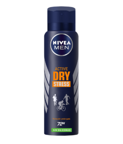 Nivea Desodorante Aerosol Dry Stress For Men X 150 Sin siliconas