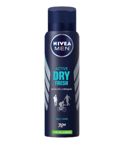 Nivea Desodorante Aerosol Dry Fresh For Men X 150 Sin siliconas
