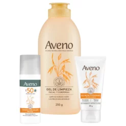 Aveno Combo Facial Completo Piel Sensible Mixta