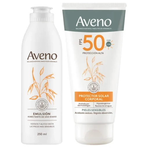 Aveno Combo Hidratación + Protección Corporal Emulsión 250ml
