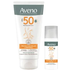 Aveno Combo Proteccion Solar Facial Y Corporal Piel Sensible