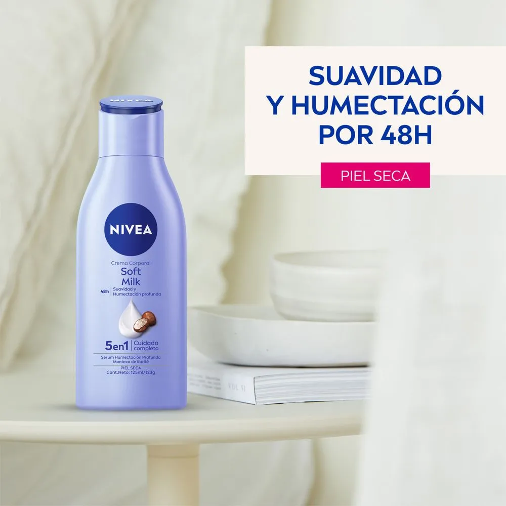 Nivea Body Soft Milk Piel Seca X 125Ml - Imagen 4