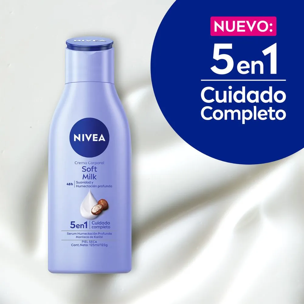 Nivea Body Soft Milk Piel Seca X 125Ml - Imagen 5