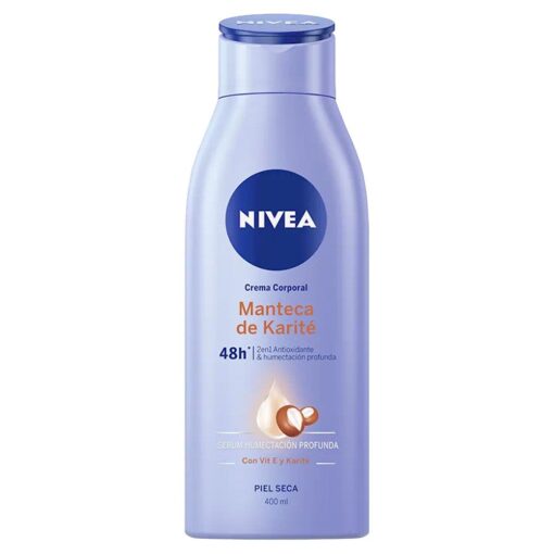 Nivea Crema Corporal Manteca De Karité Hidratante Pieles Secas X 400ml