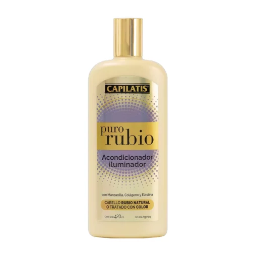 Capilatis Puro Rubio Iluminador Acondicionador 420 Ml