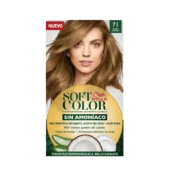 Wella Soft Color Kit 71 Rubio Ceniza Tin