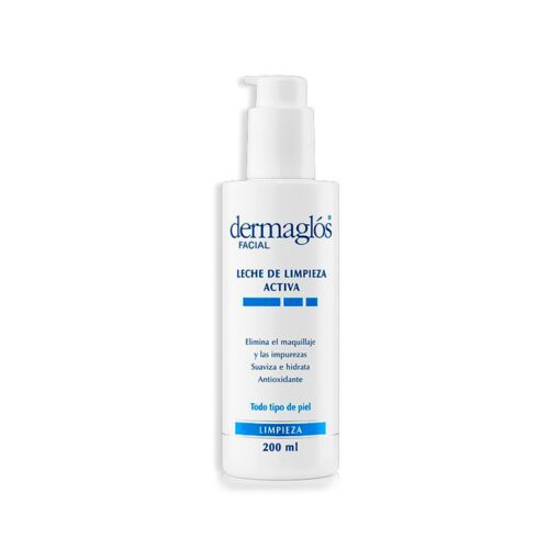 Dermaglos Facial Leche Limpieza Desmaquillante X 200 Ml