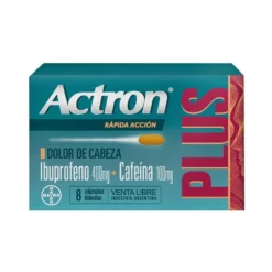 Actron Plus Ibuprofeno x 8 Cápsulas