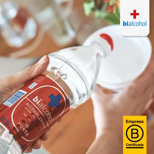 ALCOHOL  70% 1000ML PORTA