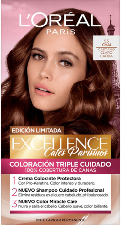 Excellence Kit Tintura Creme Tono 5.5 CHAI