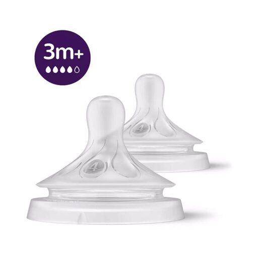 AVENT SCY 964/02 TETINAS NATURAL RESPONSE FLUJO RAPIDO X2 UN (3M+)