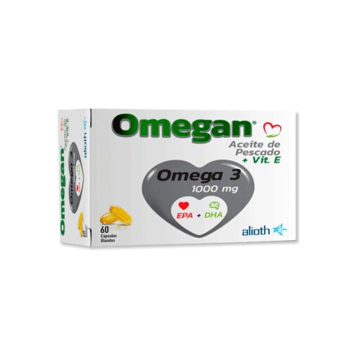 Omegan Omega 3 x 60 cápsulas Suplemento Dietario