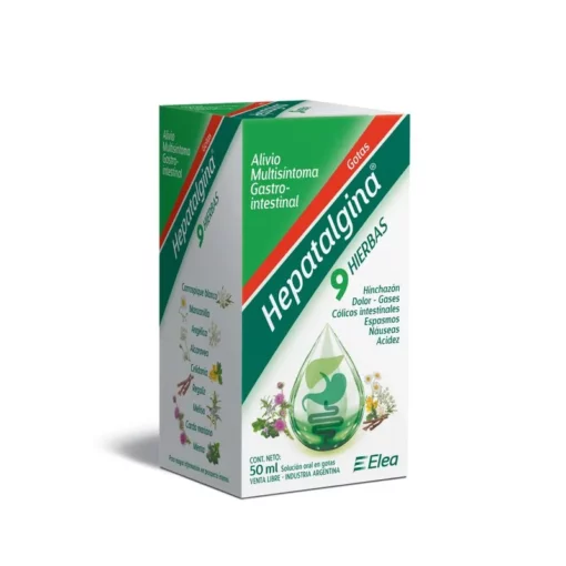 Hepatalgina Gotas 9 Hierbas x 50 ml