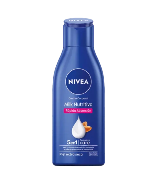 NIVEA BODY MILK PIEL EXT SEC 125 ML CRE