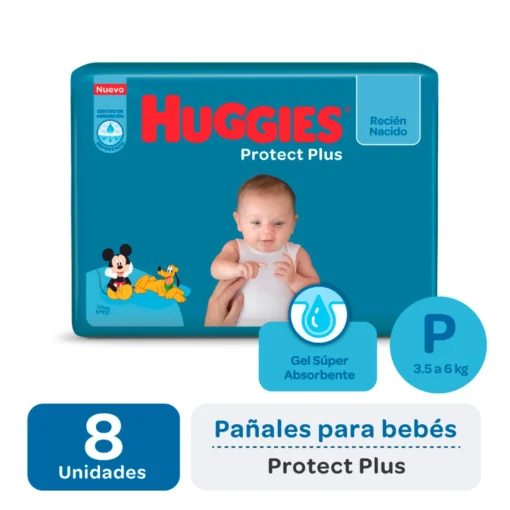 HUGGIES PROTECT PLUS Px8 PAÑ