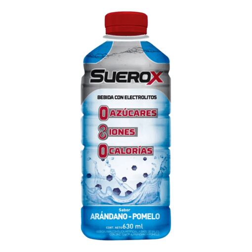 Suerox Bebida Hidratante Arándano Y Pomelo 630ml