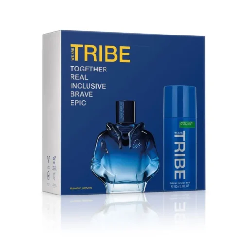 Benetton Tribe Cofre (Edp 90 Ml + Desodorante X 150 Ml)