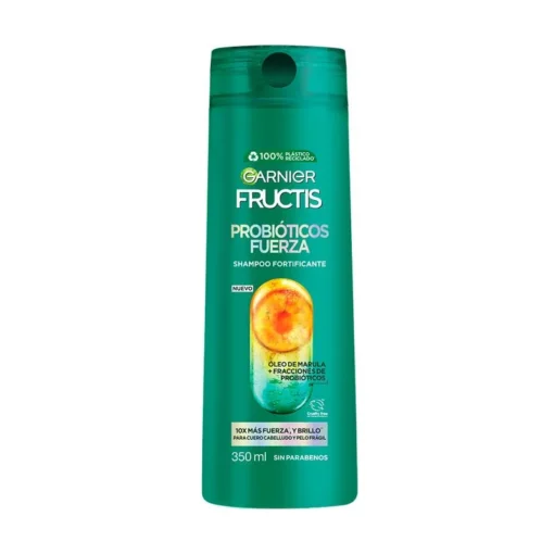 Garnier Fructis Probióticos Fuerza Shampoo x 350 ml