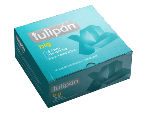TULIPAN BIG X12 PRESERVATIVOS