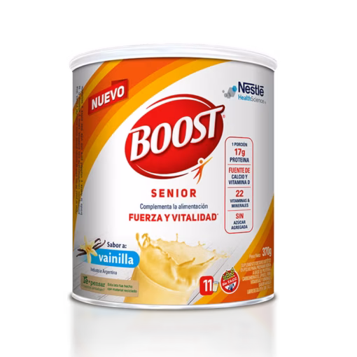 BOOST SENIOR VAINILLA 370 GR PVO SUP DIE