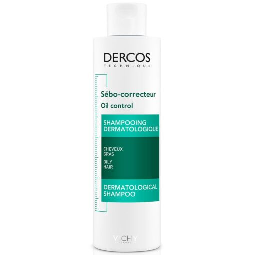 DERCOS SHAMPOO OIL CONTROL / SEBO-CORRECTOR FRASCO 200