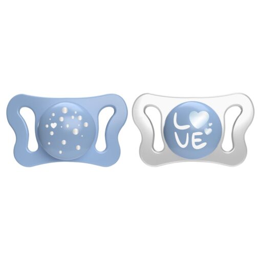 Chicco Chupete Physio Micro celeste 0-2M