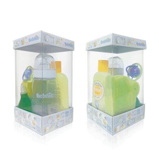 Babelito Set de Regalo (BIB TRITAN+CHUP+ASPIRADOR+SHAMPOO) Colores Varios