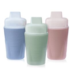 BABELITO VASO BEBETODO COLORES PRIMARIOS (CELESTE)
