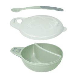 BABELITO BOWL C/2 COMPART. Y TAPA C/CUCHARA