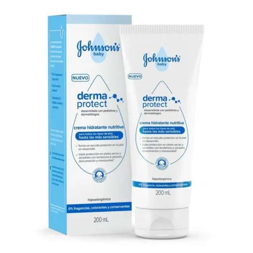 Johnson's Baby Derma Protect x 200 ml Crema Hidratante Nutritiva