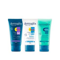 Kit Familiar Mini Protector Dermaglós  + Post Solar 50 G