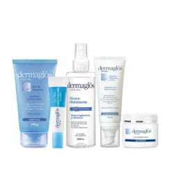 Kit Rutina Facial Dermaglós Piel Normal A Mixta