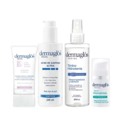 Dermaglós Rutina Facial Para Piel Seca Sérum Niacinamida