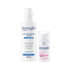 KIT FACIAL DERMAGLÓS LECHE DE LIMPIEZA + SERUM ECTOÍNA