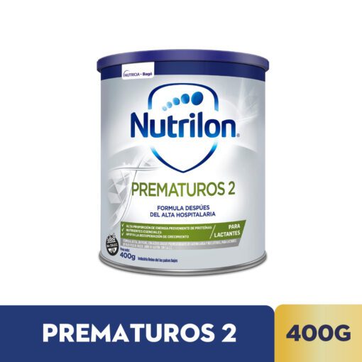 Nutrilon Prematuros 2 x 400 gr Fórmula Lactéa Infantil en Polvo