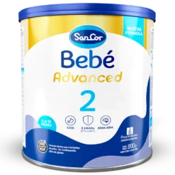 SANCOR BEBE 2 ADVANCED LATA X 800 G